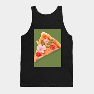 Floral Pizza Tank Top